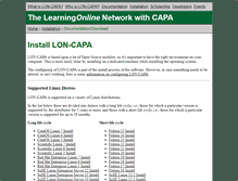 Tablet Screenshot of install.lon-capa.org